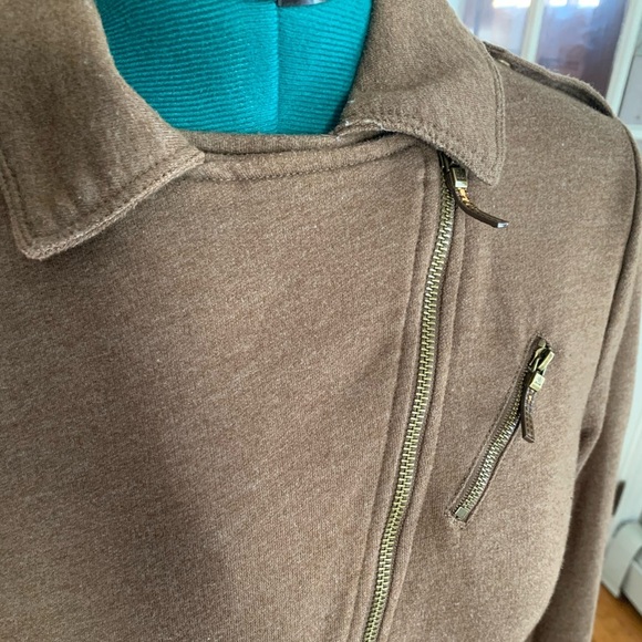 Lauren Ralph Lauren brown taupe long sleeve dress size XL - Picture 2 of 7